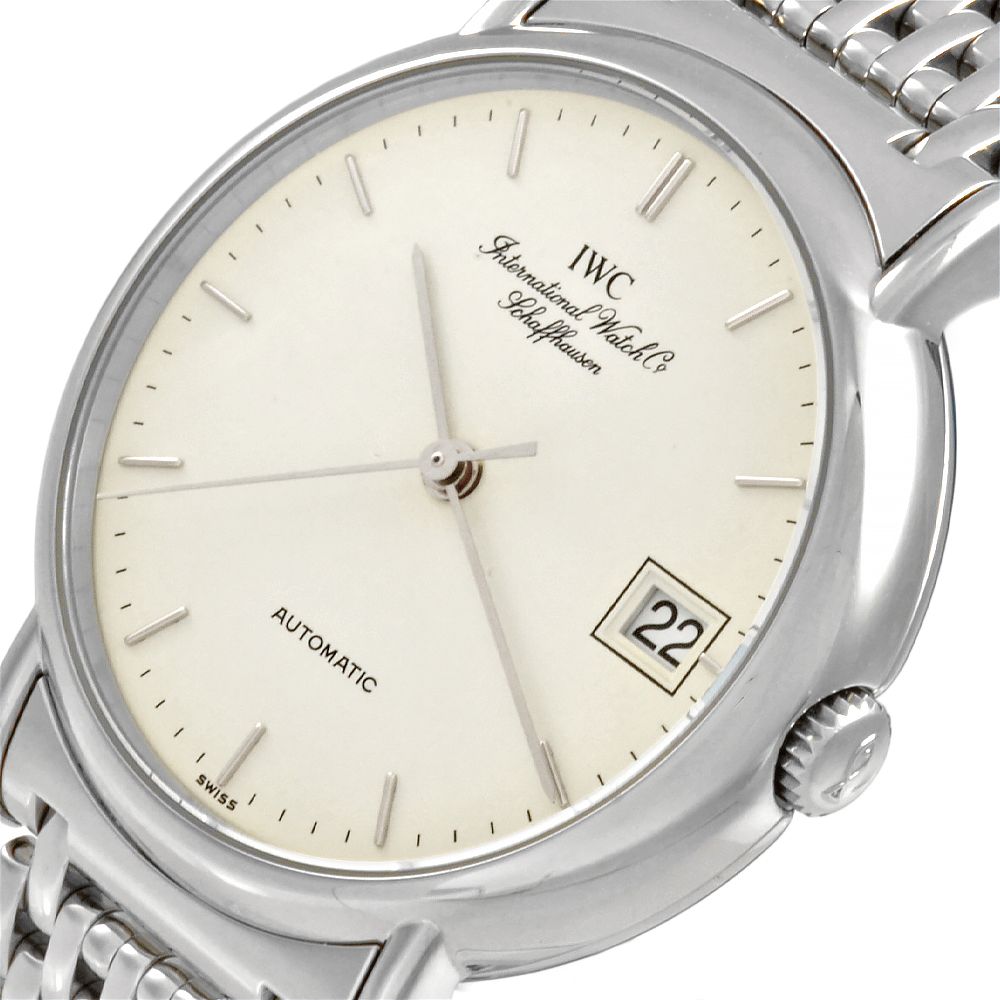  インターナショナルウォッチカンパニー IWC IW351405 ポートフィノ 腕時計 ホワイト文字盤 メンズ お手入れ簡単 自動巻き時計 腕時計(アナログ)