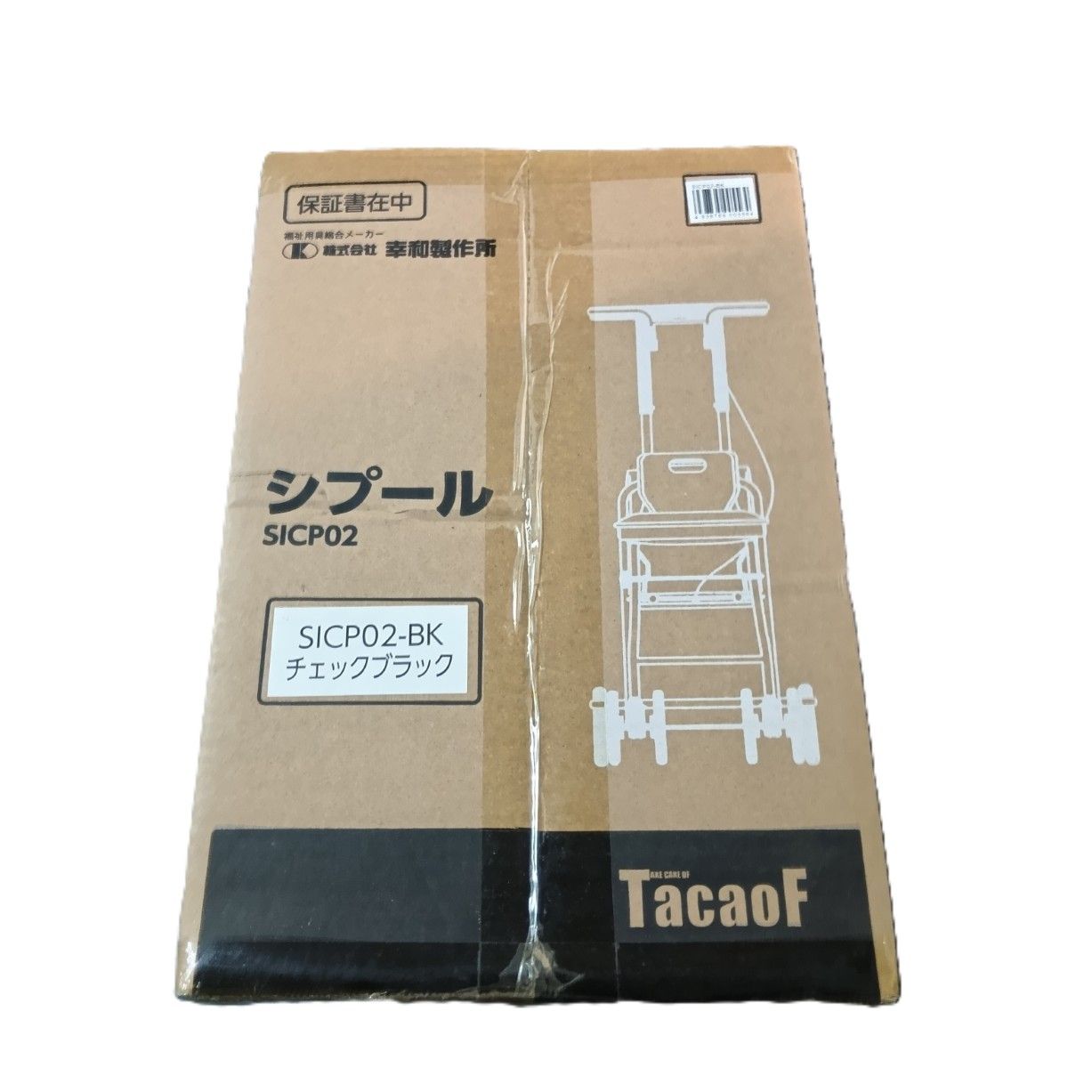 【美品】 幸和製作所 TacaoF シプール SICP02 チェックブラック Tacaof テイコブ シプール／チェックブラック（幸和製作所）SICP02