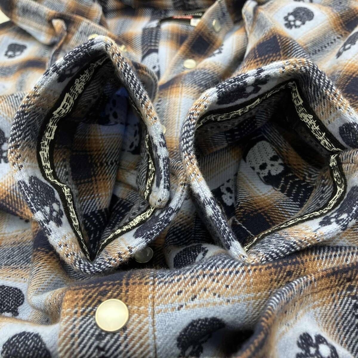 Supreme Number (N)ine Hooded Flannel Shirt シュプリーム