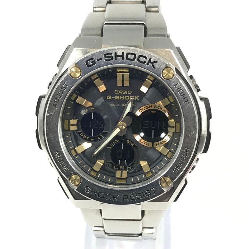 現状渡し品 G SHOCK ジーショック G STEEL GST W110D 1A9JF タフソーラー 腕時計 196 260125 na 07 tag