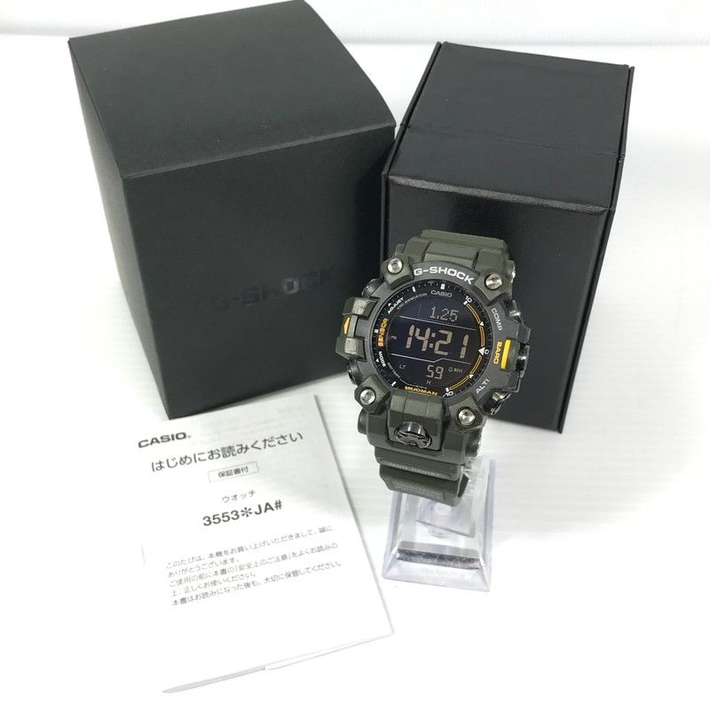品 G SHOCK ジーショック MUDMAN GW 9500 3JF タフソーラー 腕時計 196 260125 na 09 tag