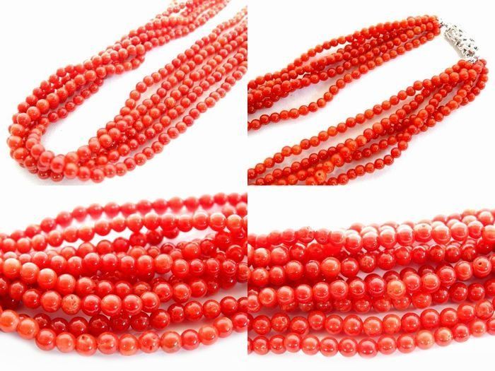 珊瑚、サンゴ、コーラル、ネックレスネックレス12.6mm、重约60g 楽天市場】 ネックレス : 珊瑚専門店アートコーラル銀座