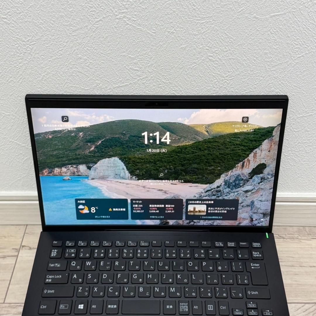 すぐ使える♬ 10世代 VAIO Core i3 メモリ8GB SSD128GB Office付き