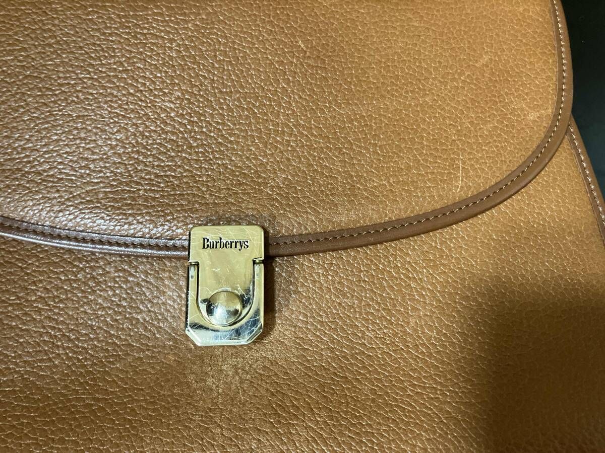 Burberrys/ハンドバッグ／バーバリーズレザー 2WAY ショルダーバッグ