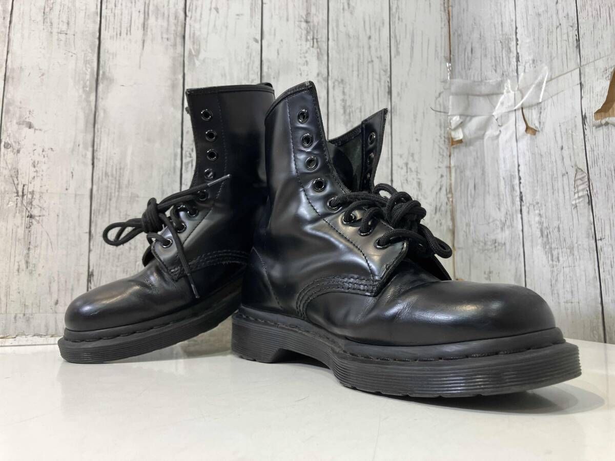 DR.MARTIN ドクターマーチン 8ホール ブラック 24.5cm ブーツ - メルカリ