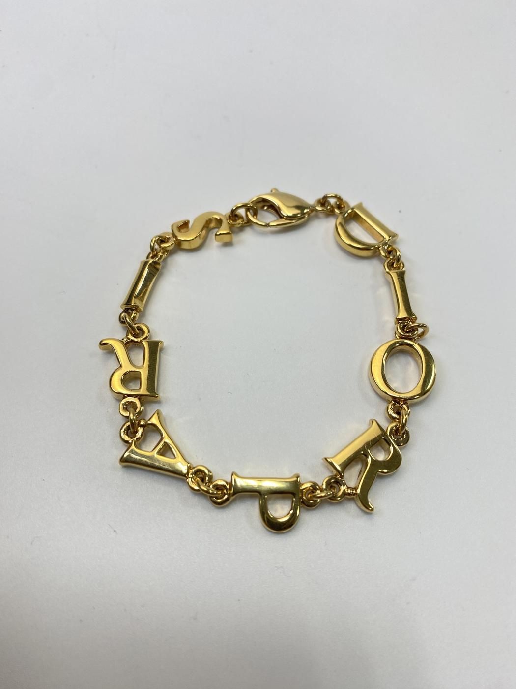 Christian Dior ディオール ロゴ ブレスレット ゴールド 管理番号
