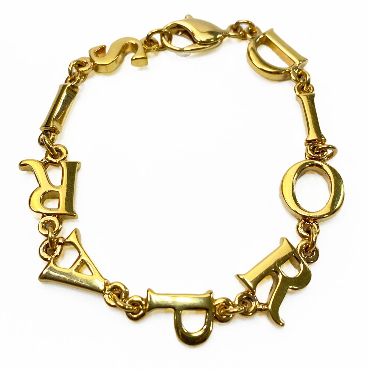 Christian Dior ディオール ロゴ ブレスレット ゴールド 管理番号 