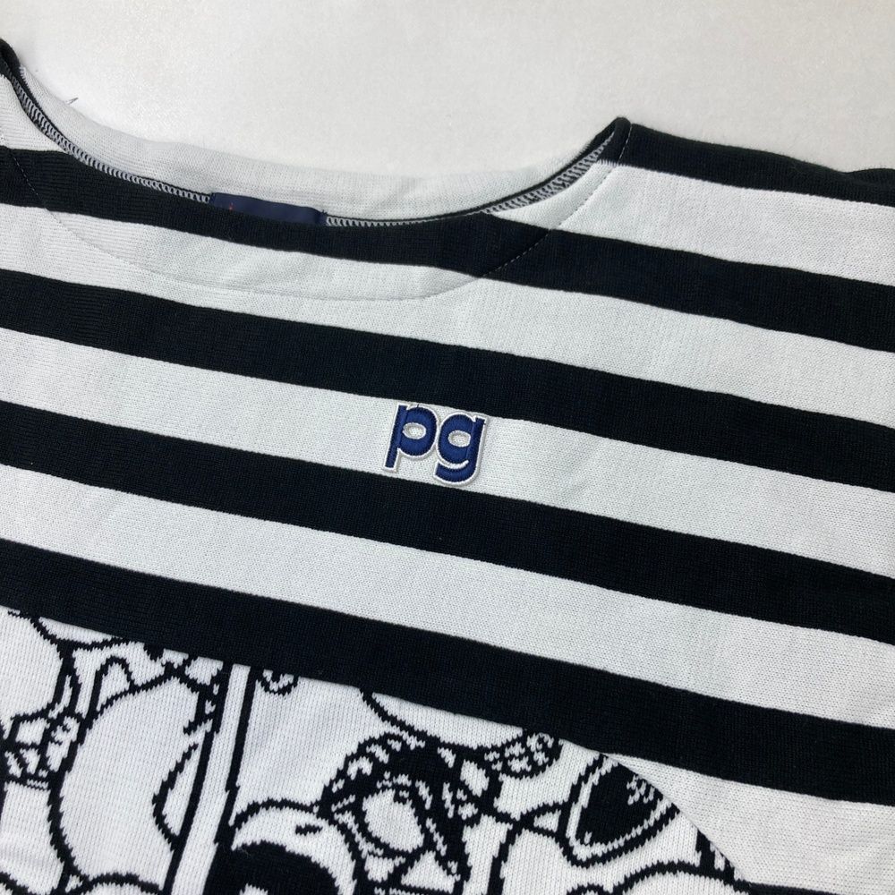 サイズ：1 PEARLY GATES パーリーゲイツ ×PEANUTS 五分袖 ニット