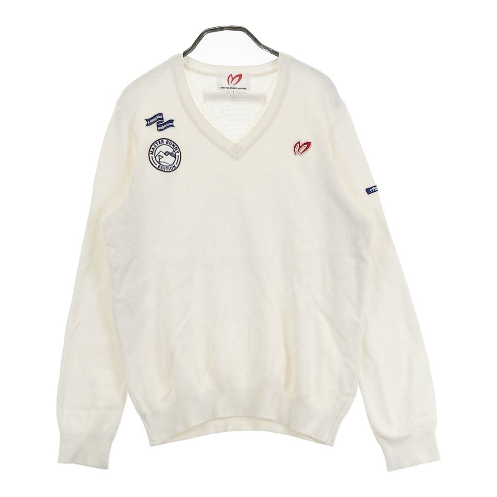 サイズ：4 MASTER BUNNY EDITION マスターバニーエディション Vネック