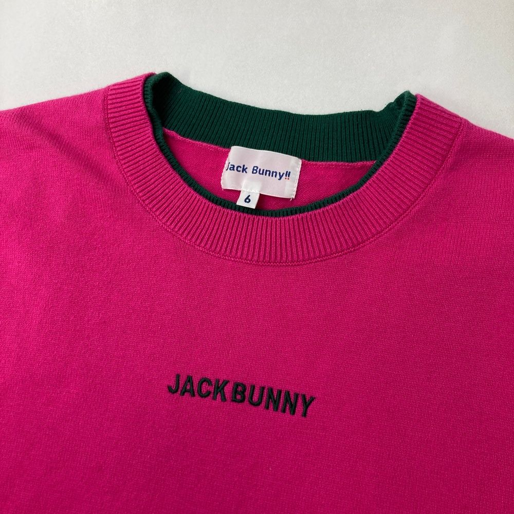サイズ：6 JACK BUNNY ジャックバニー ニットセーター ピンク系