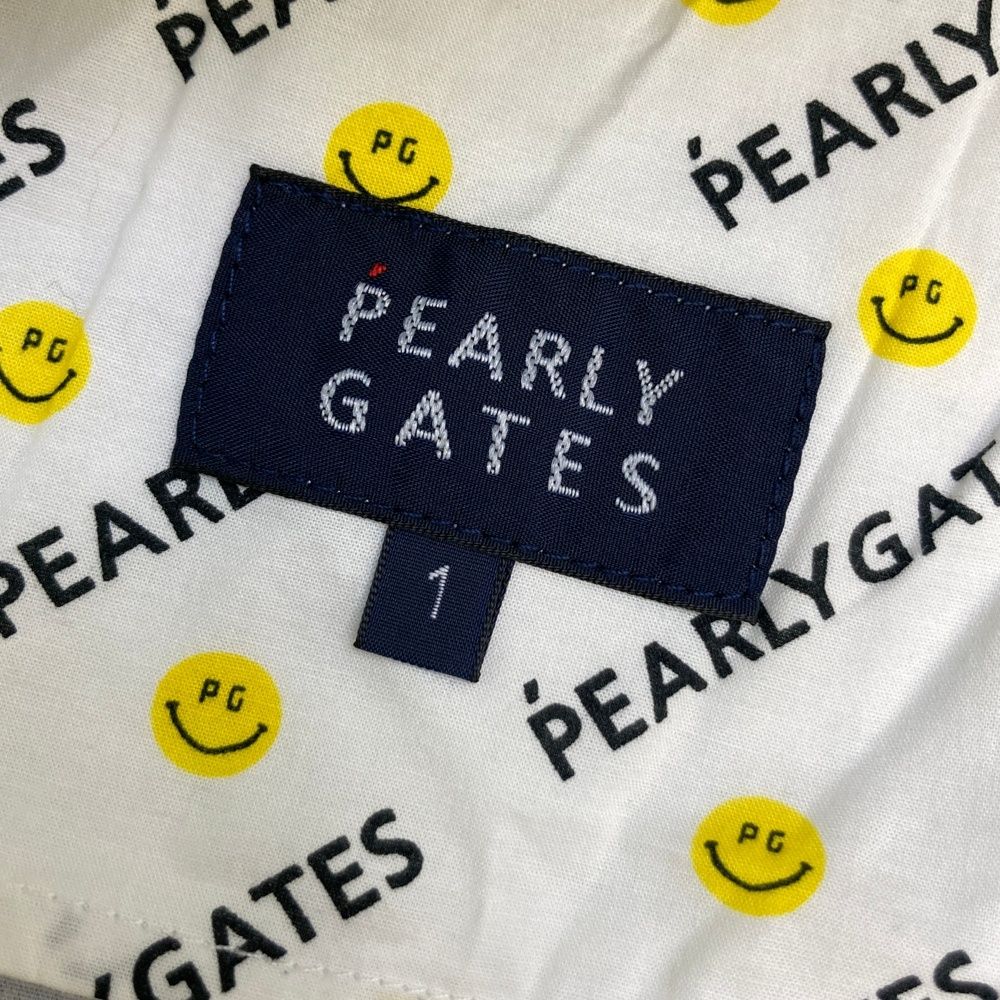 サイズ：1 PEARLY GATES パーリーゲイツ スカート 総柄 ブルー系