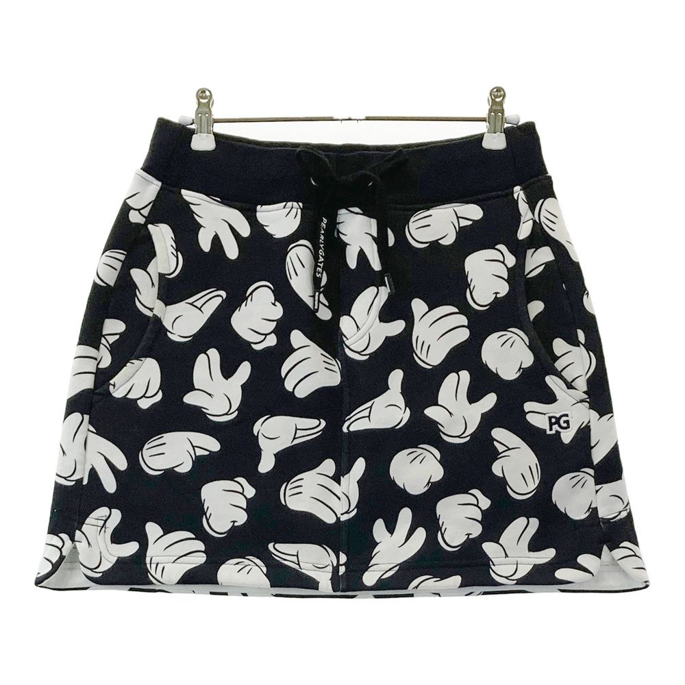 サイズ：0 PEARLY GATES パーリーゲイツ ×Disney ストレッチスカート