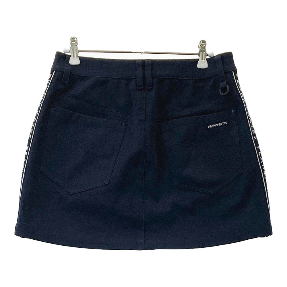 サイズ：1 PEARLY GATES パーリーゲイツ スカート サイドロゴテープ