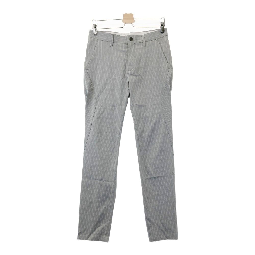 サイズ：S DESCENTE GOLF デサントゴルフ ロングパンツ ストライプ柄