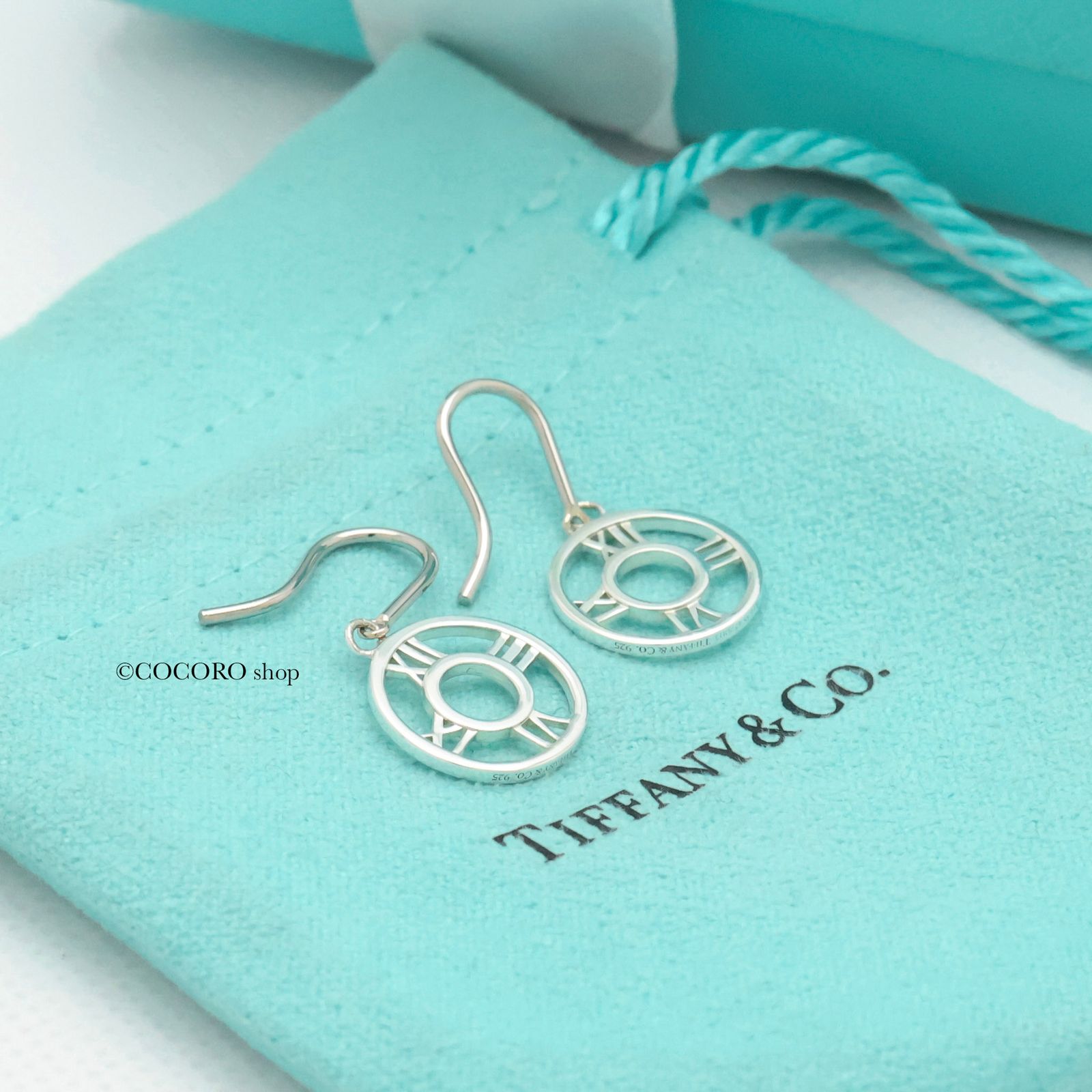 美品】ティファニー TIFFANY&Co. アトラス オープン サークル フック