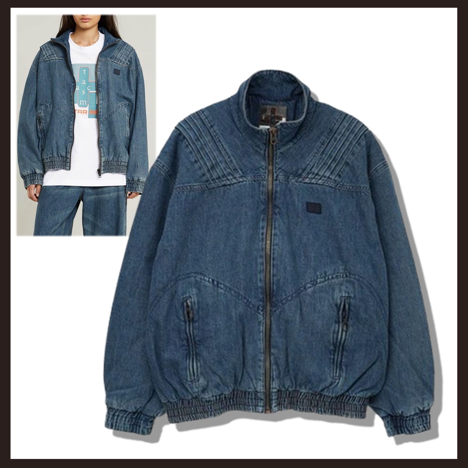 新品 未使用 ファセッタズム ジースター スペーストラックジャケット 