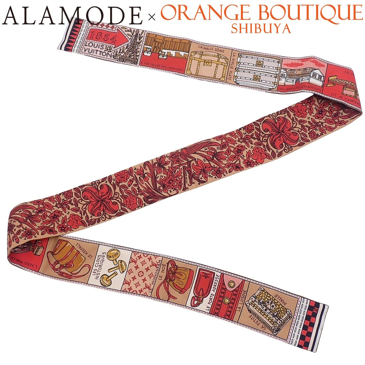 LOUIS VUITTON(ルイ・ヴィトン) バンドー BB・ジュ ドゥ ルイ スカーフ