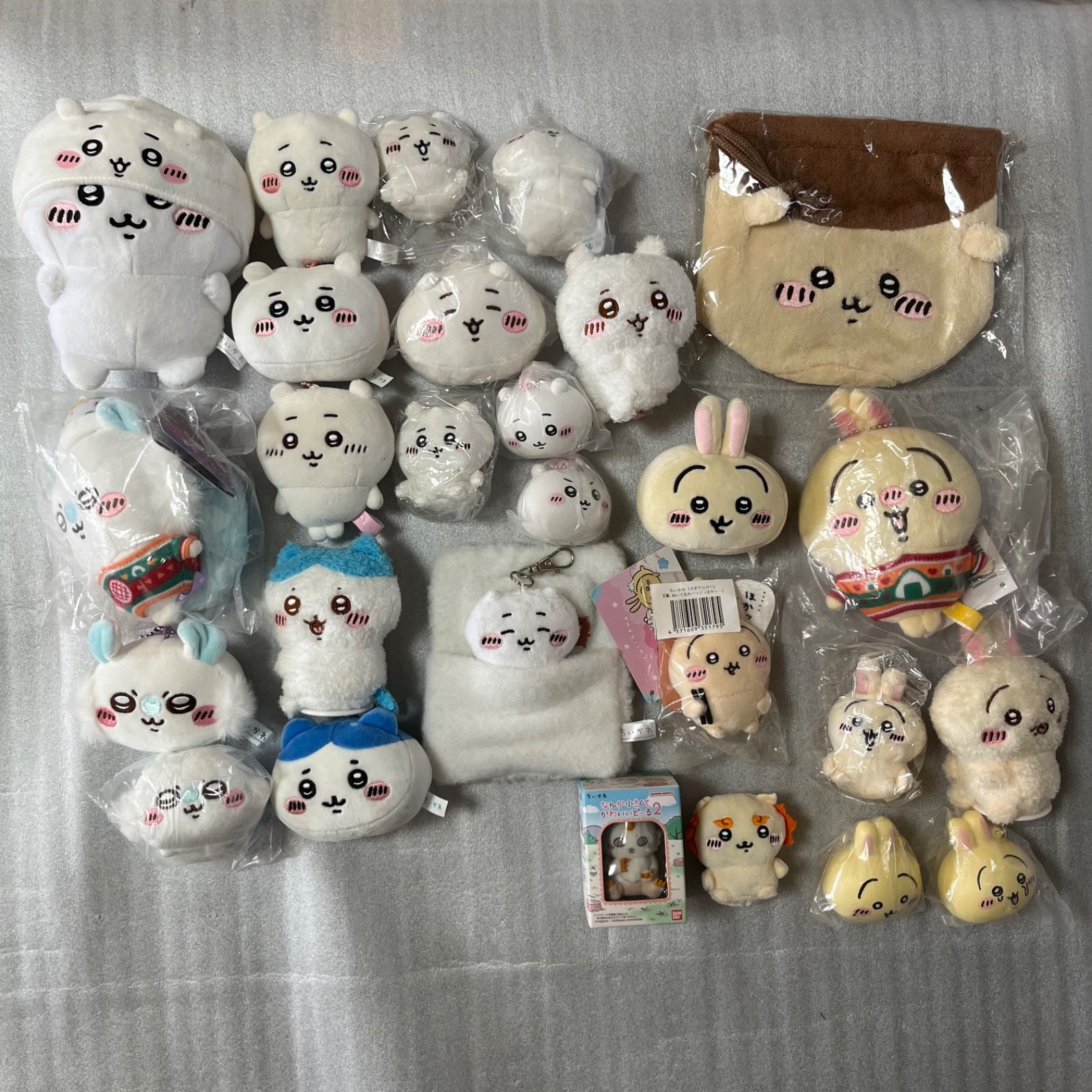 ちいかわ ぬいぐるみ マスコット キーホルダー まとめ売り ハチワレ モモンガ うさぎ くりまんじゅ89