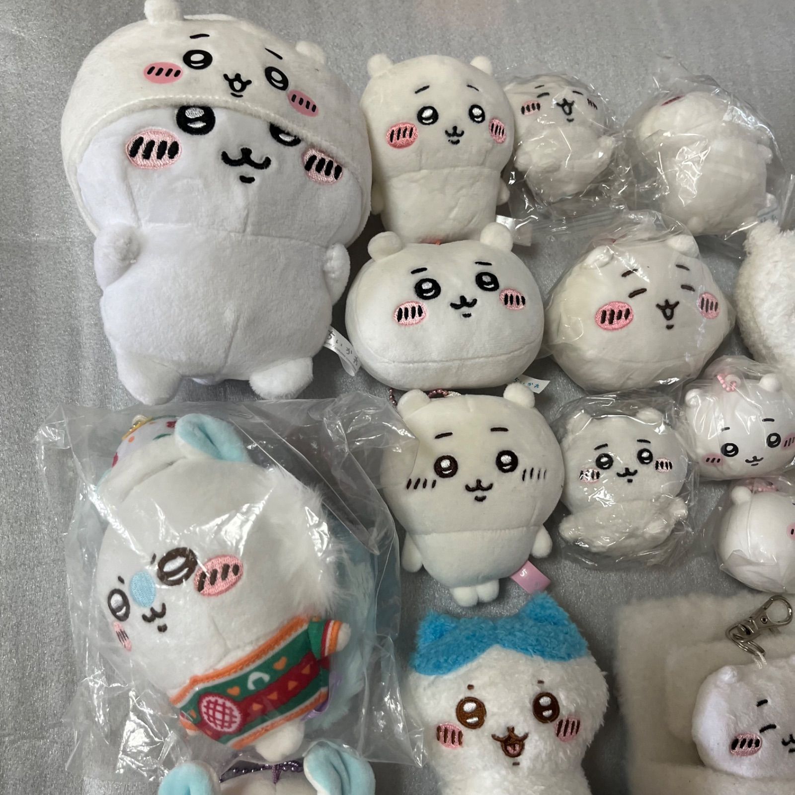 ちいかわ ぬいぐるみ マスコット キーホルダー まとめ売り ハチワレ モモンガ うさぎ くりまんじゅ89