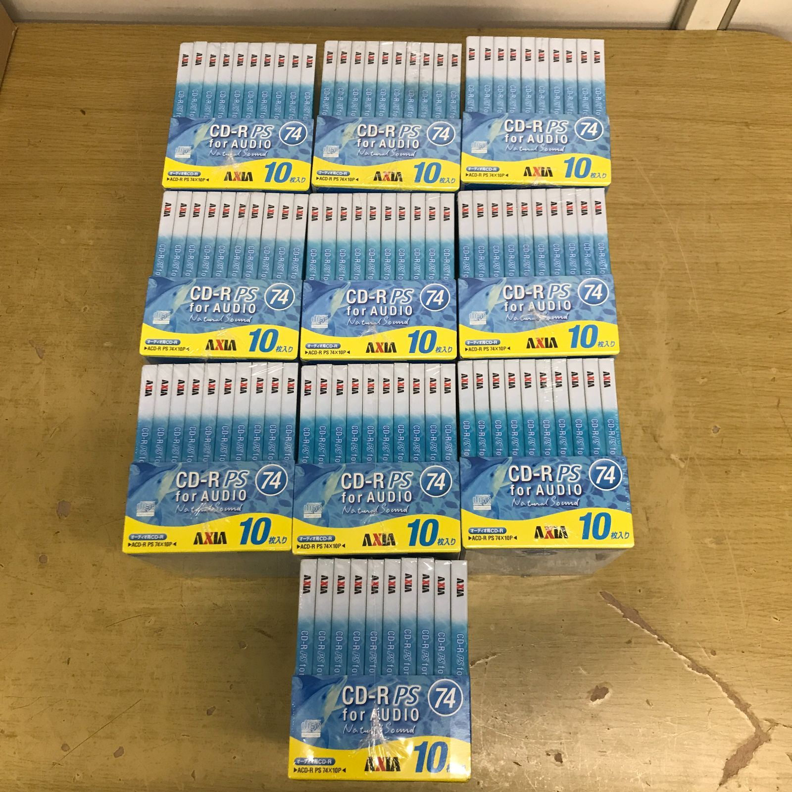 CD-R PS for AUDIO 74 ×10