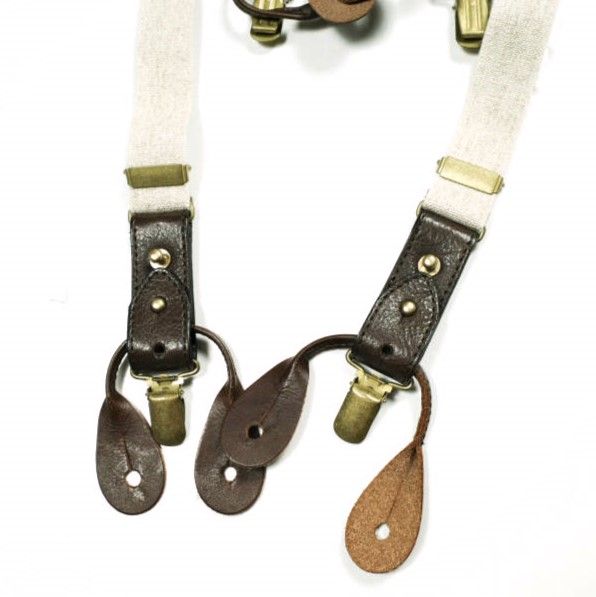 NICENESS ナイスネス 日本製 BLACKIE サスペンダー NN-LBLA05 BROWN