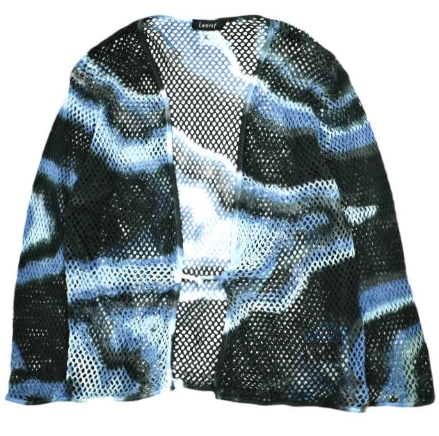 Lamrof x BEAMS ラムロフ ビームス 25SS 別注 日本製 Ami Art Cardigan