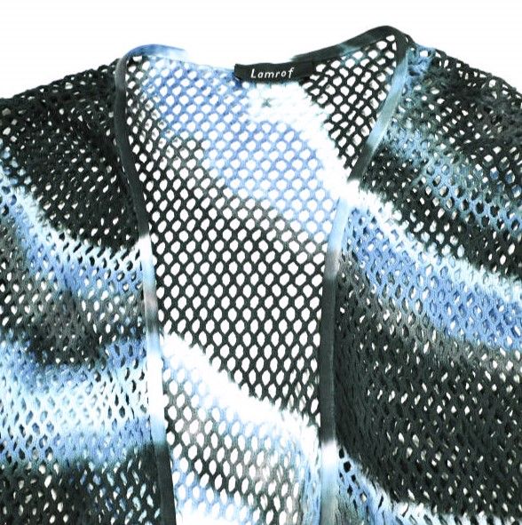 Lamrof Ami Crew Neck メッシュ カーディガン Lamrof Ami Crew Neck メッシュ カーディガン