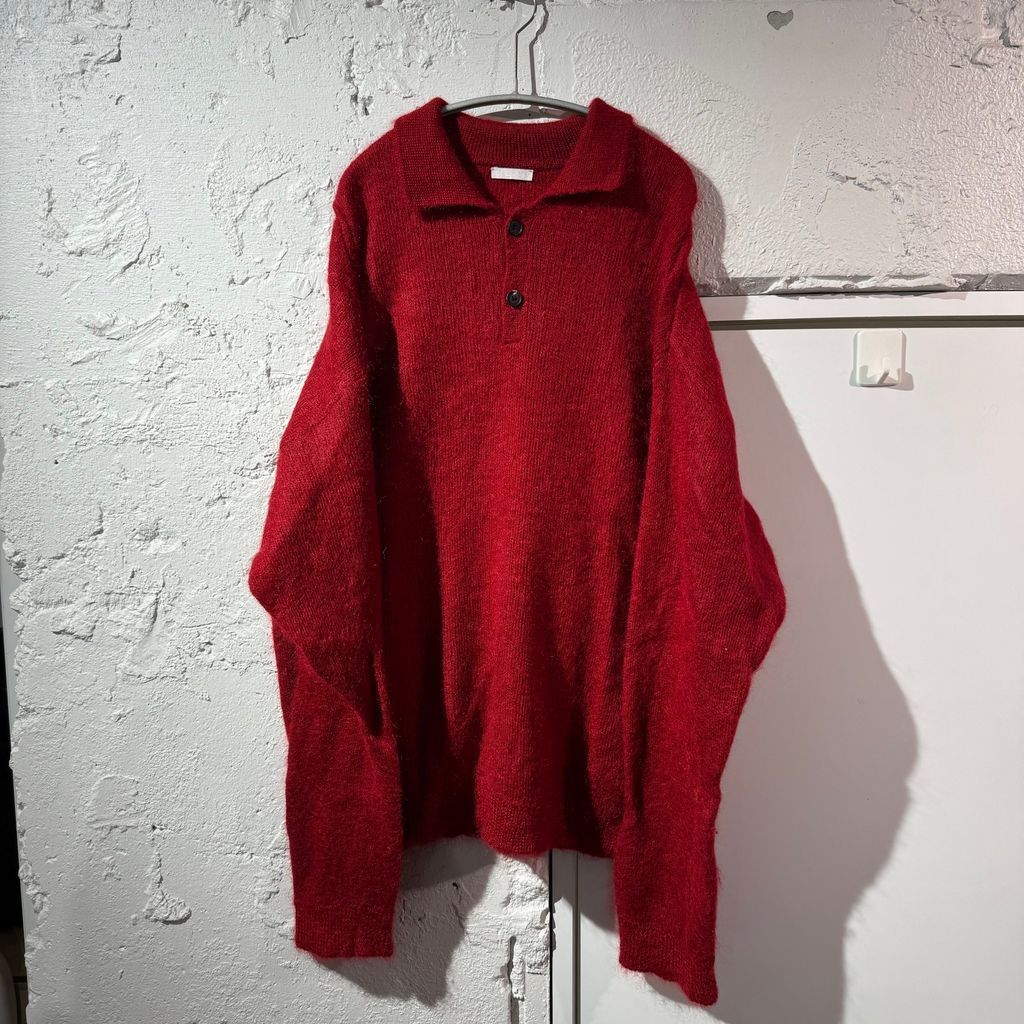 Blanc YM ブランワイエム 24AW Exclusive Kid Mohair Knit Polo for +