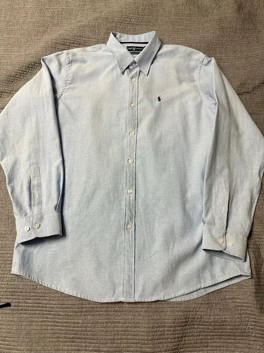 Polo Ralph Lauren ライトブルー オックスフォードシャツ XL XXL) ポロラルフローレン オックスフォードシャツ ライトブルー 【公式