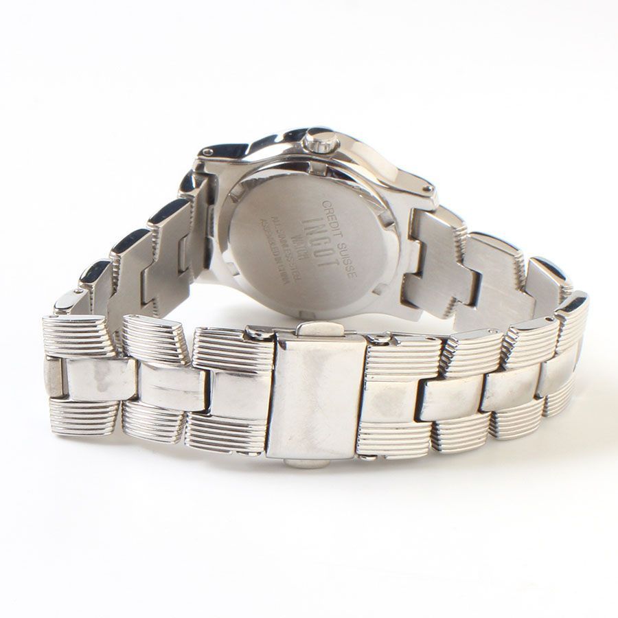 WL25165 美品 CREDIT SUISSE インゴット ウォッチ シルバー純銀 999