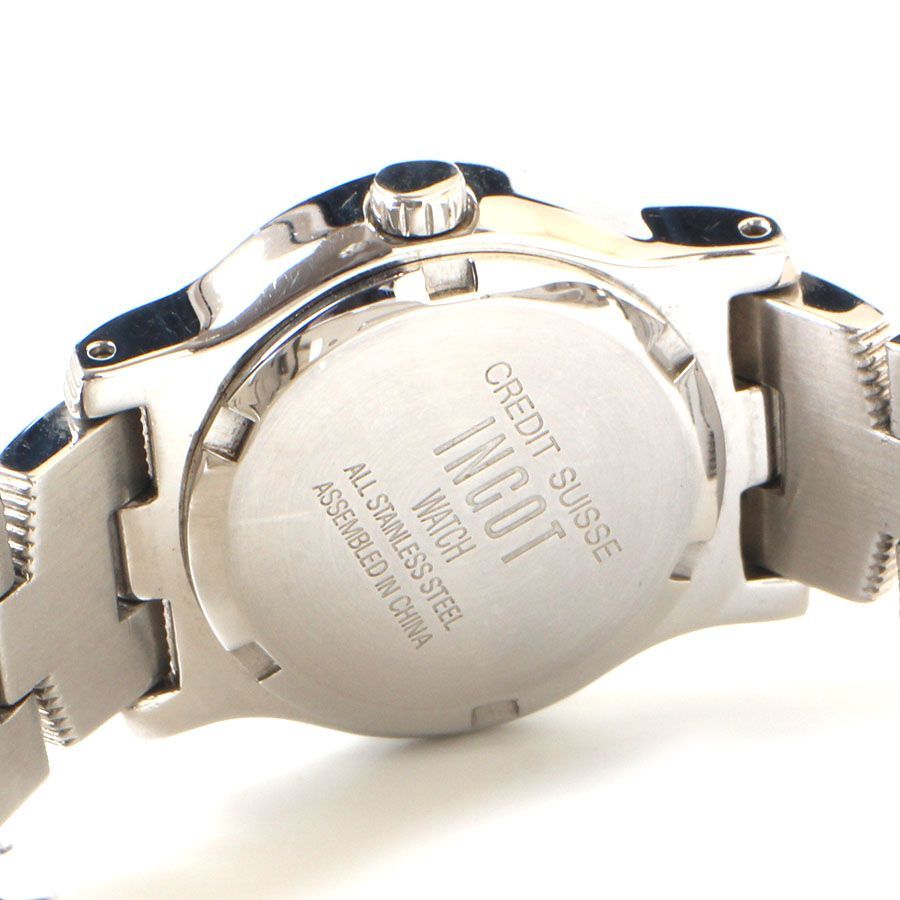 WL25165 美品 CREDIT SUISSE インゴット ウォッチ シルバー純銀 999