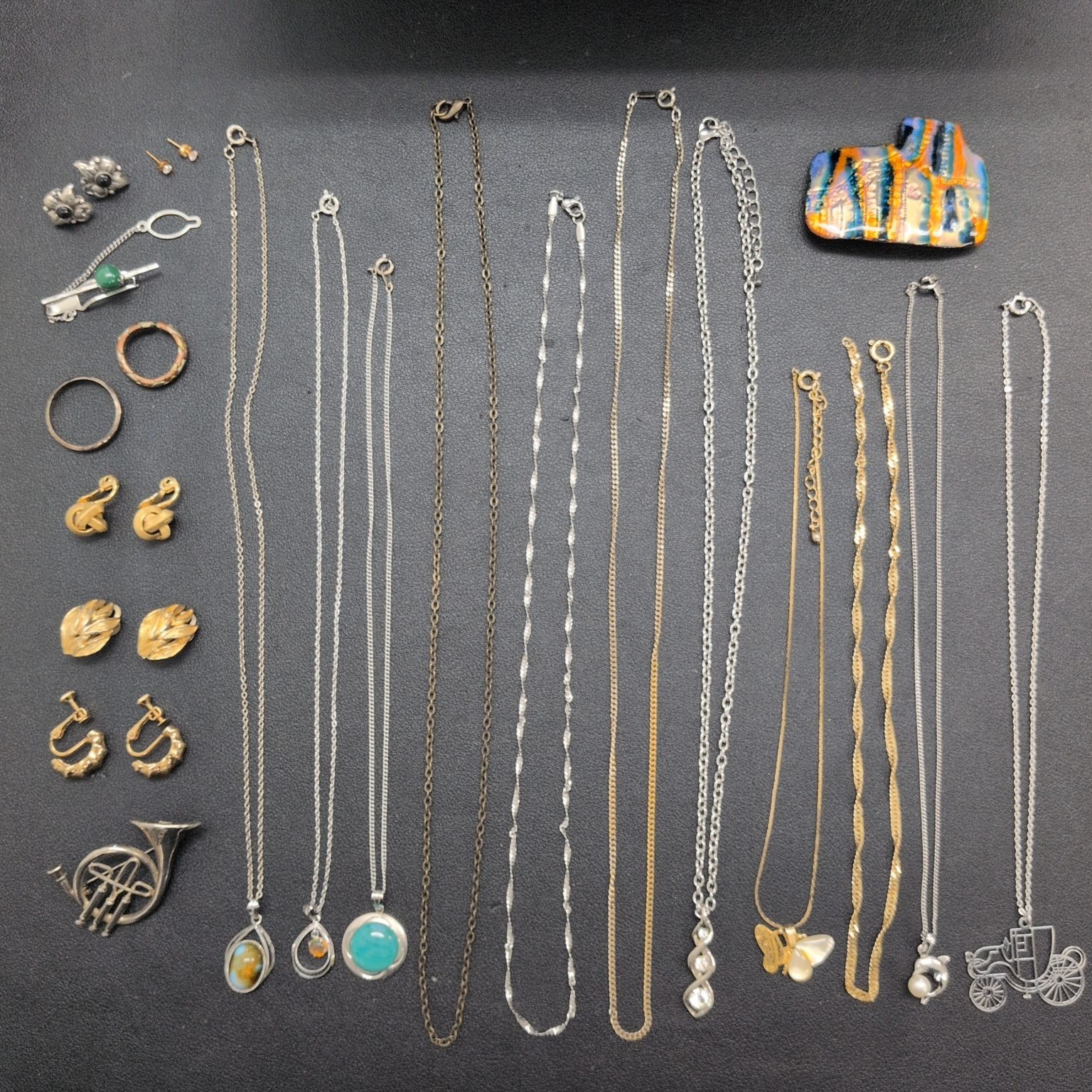 遺品整理まとめて□58】ジュエリー 20点 MONET SILVER ネックレス