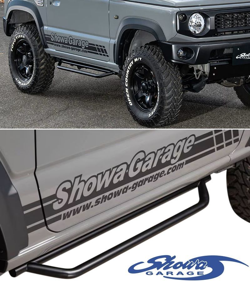 M's】 JB64W ジムニー Showa GARAGE サイドステップ タイプ2 左右