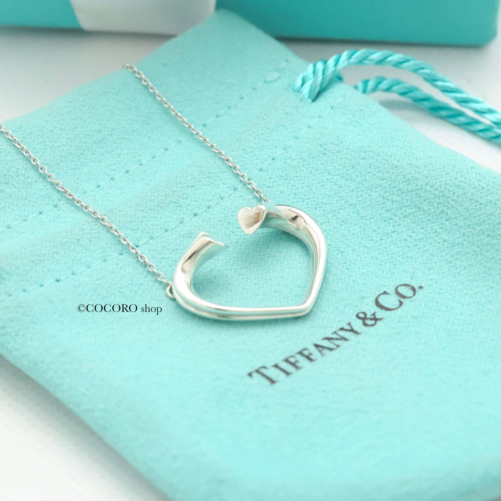 美品】ティファニー TIFFANY&Co. テンダネス ハート パロマピカソ