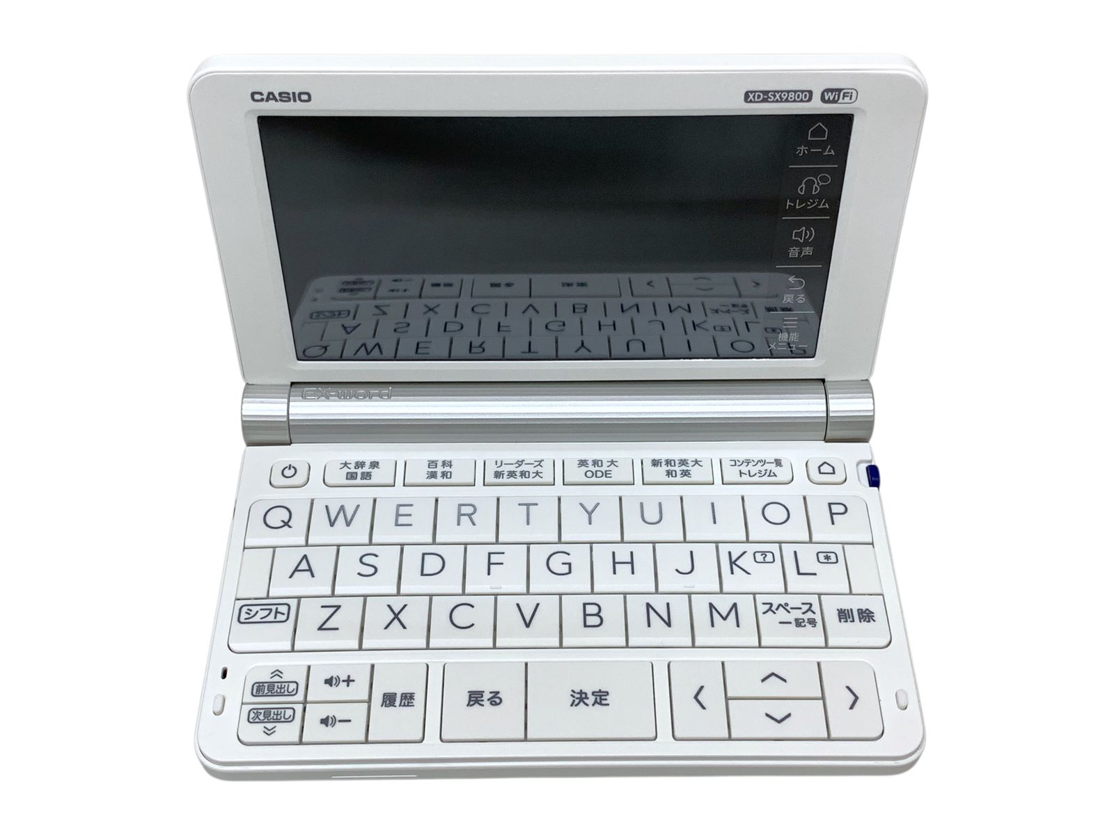 CASIO (カシオ) EX-Word 電子辞書 AZ-SX9800 ホワイト 家電/091 - メルカリ