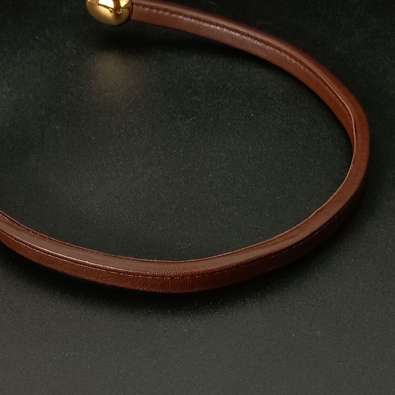 Bottega Veneta ボッテガ レザー チョーカー ネックレス レディース 