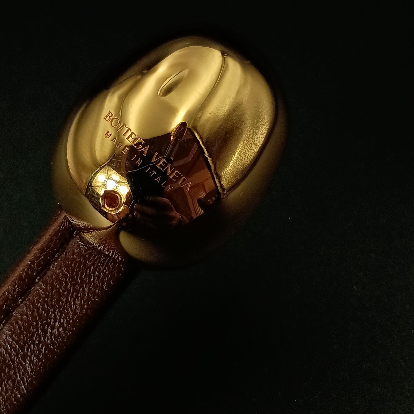 Bottega Veneta ボッテガ レザー チョーカー ネックレス レディース 