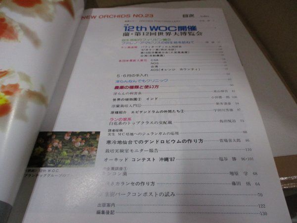 趣味の洋ラン　 ニューオーキッド10冊 洋蘭雑誌　洋ラン雑誌　フラグミペディウム 趣味の洋ラン ニューオーキッド10冊 洋蘭雑誌 洋ラン雑誌 フラグミ