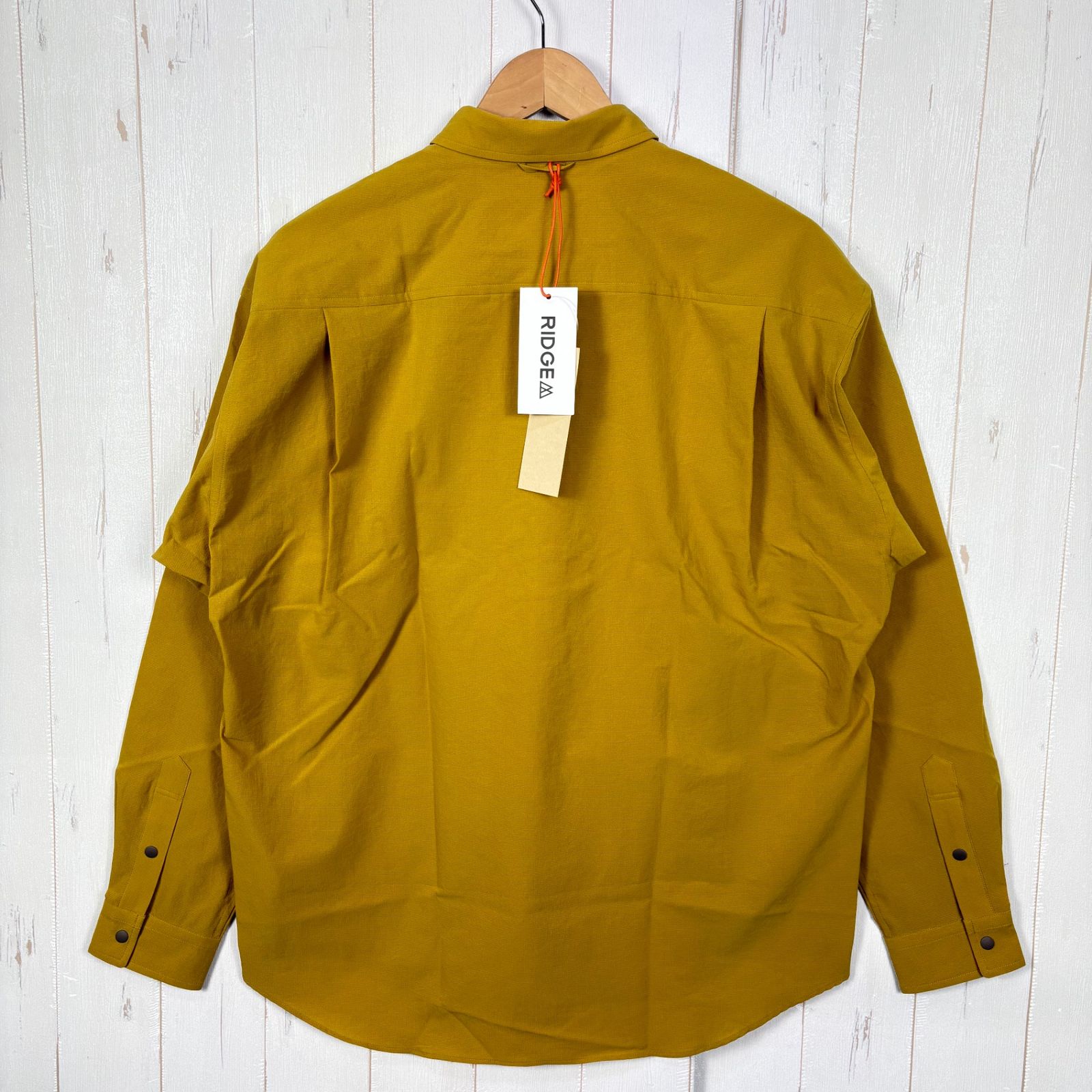 Men s M イエロー系 Ridge Mountain Gear リッジマウンテンギア ベーシック ロングスリーブ シャツ Basic Long Sleeve Shirt Rustic Mustard z Ru