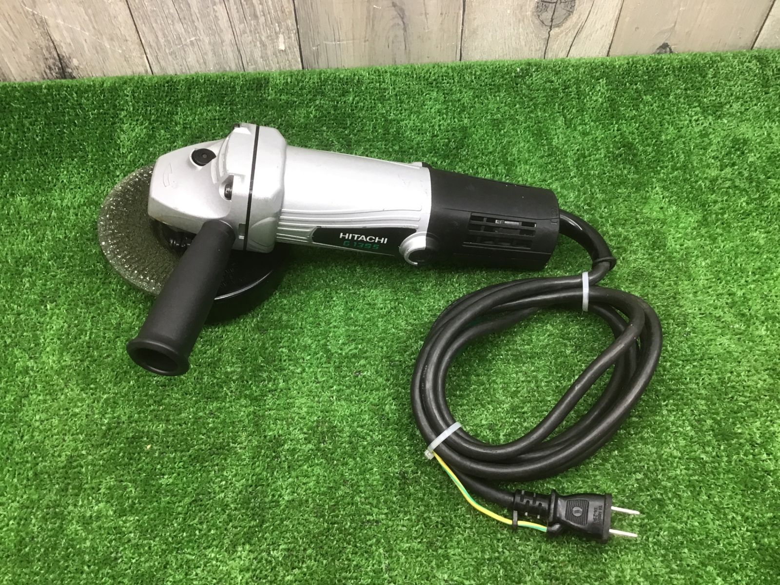 動作品 ハイコーキ HIKOKI 旧 日立工機 125 mmディスクグラインダ G 13 S 5△アクトツー △4