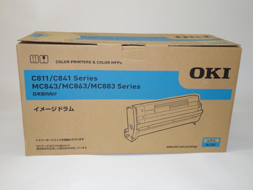 OKI イメージドラム シアン (C841dn/C811dn/C811dn-T) ID-C3LC - メルカリ