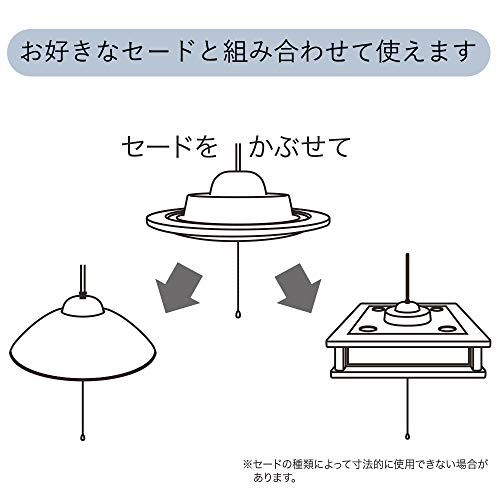 オーム電機 LEDペンダントライト用光源 セード別売 8畳用 3段階調光 昼光色 LT-Y 40 D 8 G-RP 06-3878 OHM c 5 80 bbe