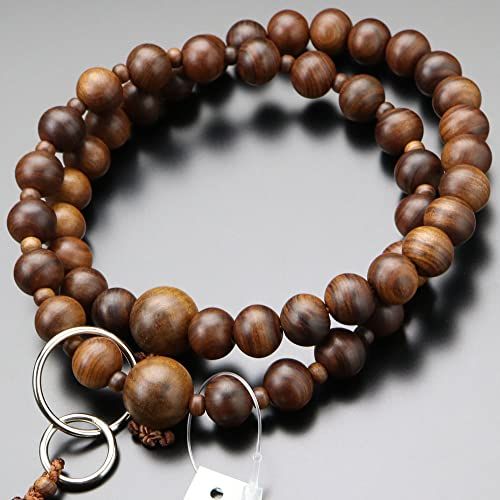 ≪ ≫念珠ドットコム 浄土宗 数珠 男性用 三万浄土 栴檀 艶消し 並環 梵天房 本式数珠 京念珠 京都 天然木 二連 木製 葬式 葬儀 法事 法要 マイ数珠 数珠袋プレゼント a 8050273