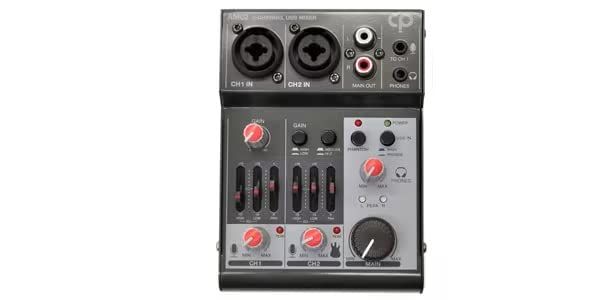 CLASSIC PRO クラシックプロ USBアナログミキサー 配信向け コンパクトタイプ ２チャンネル 932110 be