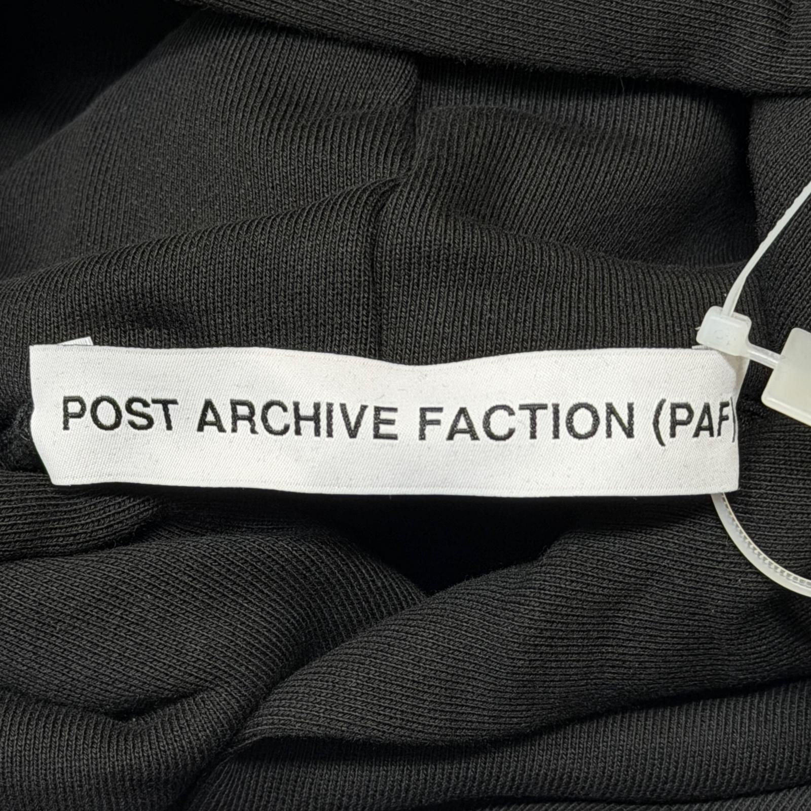 未使用 POST ARCHIVE FACTION PAF 8.0 HOODIE CENTER スウェット