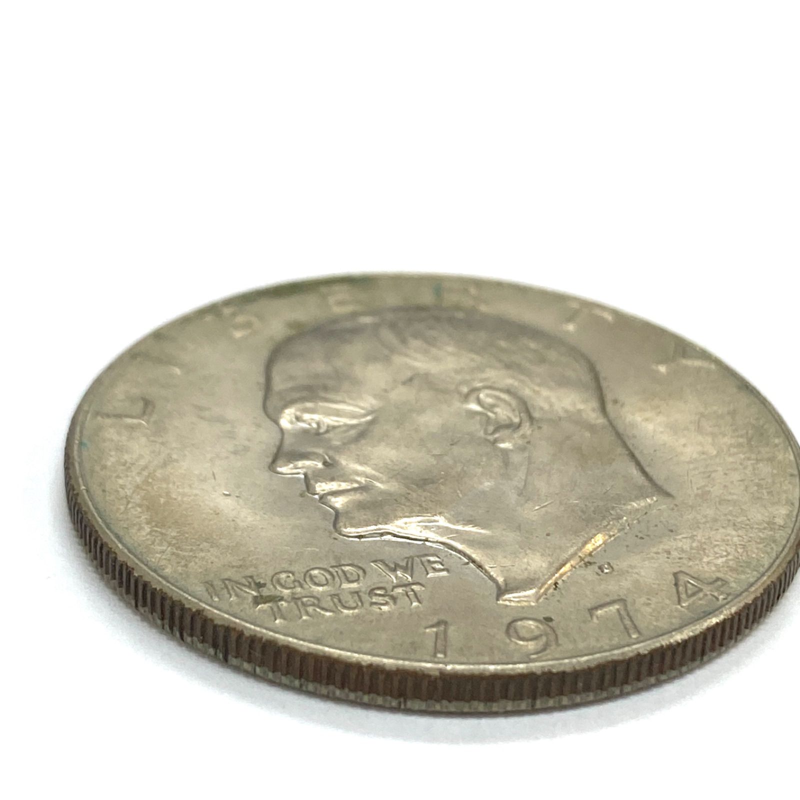 アメリカ 記念硬貨 1974年 アイゼンハワー大統領 白頭鷲 アメリカン