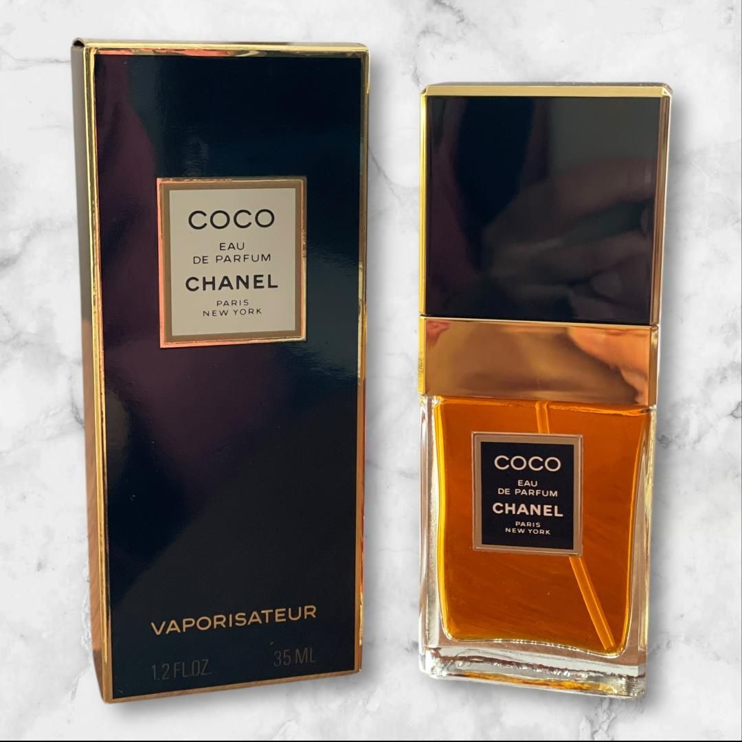 シャネル COCO ココ オードゥパルファム 35ml 香水 箱付き - メルカリ