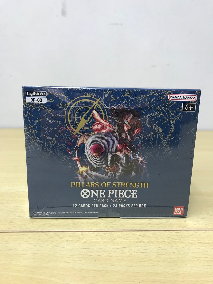ONE PIECE カードゲーム OP-03 強大な敵　未開封box まとめ売可 Amazon.co.jp: バンダイ (BANDAI) ONE PIECEカードゲーム 強大な敵【OP