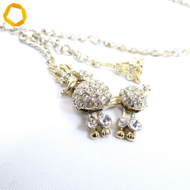 ae インゲボルグ INGEBORG チェーン ベルト リボン パール チャーム