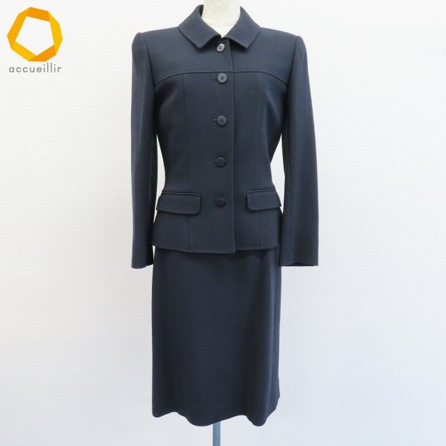 スーツ ワンピース ルネ Rene 送料無料☆極美品ルネ☆Rene☆セットアップ☆ワンピースボレロ☆黒☆38